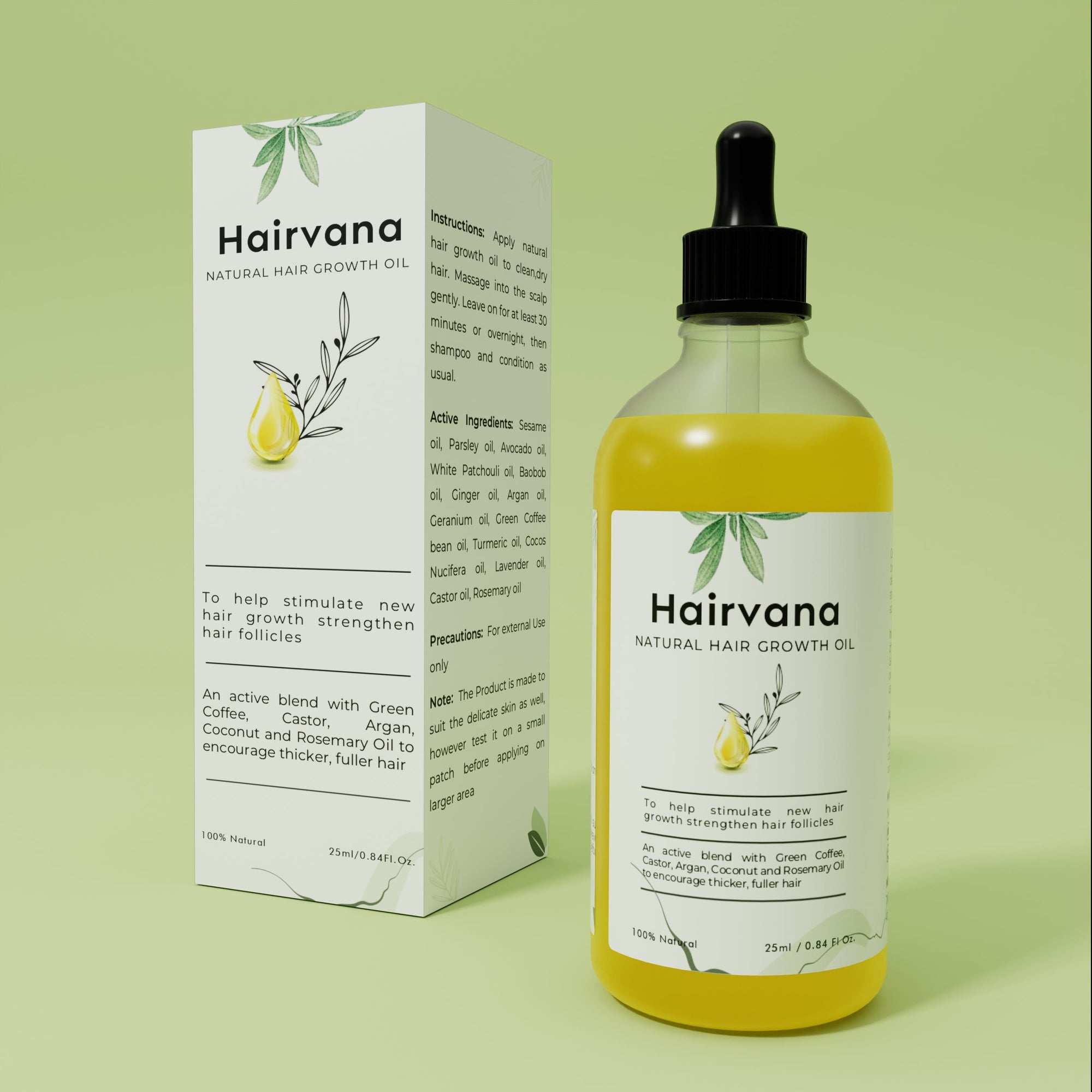 Hairvana Naturals Hair Growth Oil (Buy One Get One Free)